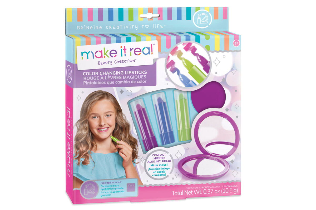 Make it Real  Lesky na rty měnící barvu
