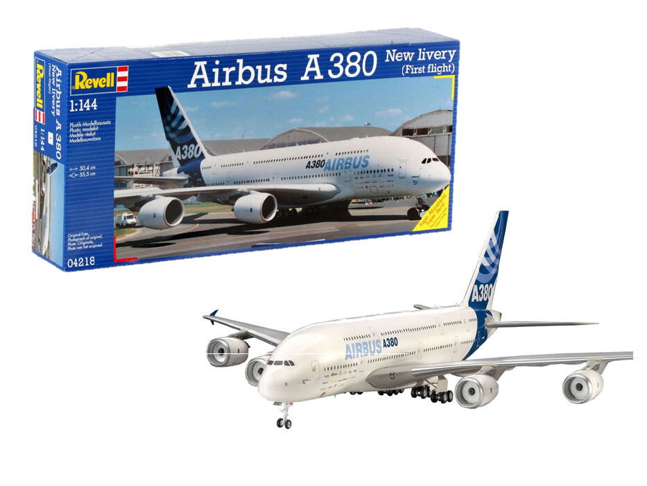 Revell Plastic ModelKit lietadlo 04218 - Airbus A380 "New Livery" (1:144)