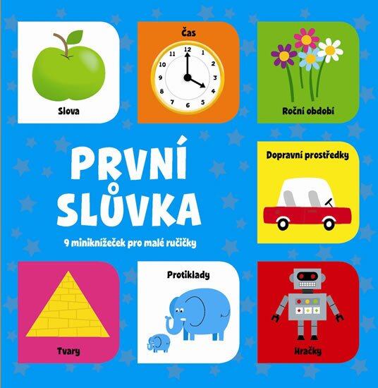 Levně První slůvka - 9 miniknížeček pro malé ručičky