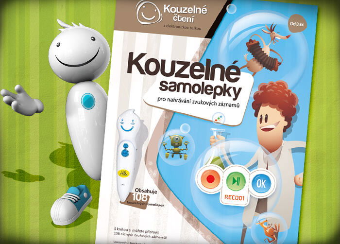 Albi Kouzelné čtení Kouzelné samolepky 108ks