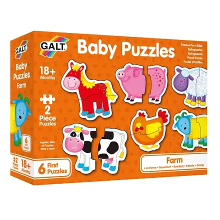 Galt Puzzle pro nejmenší Zvířátka na farmě 2