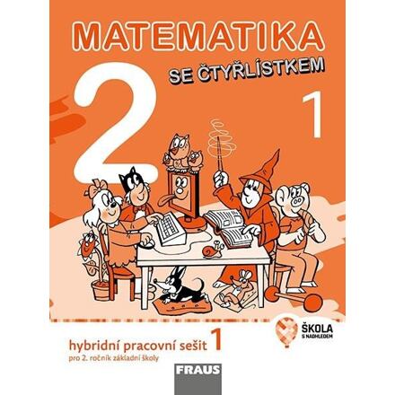 Matematika se Čtyřlístkem 2/1 pro ZŠ - hybridní pracovní sešit