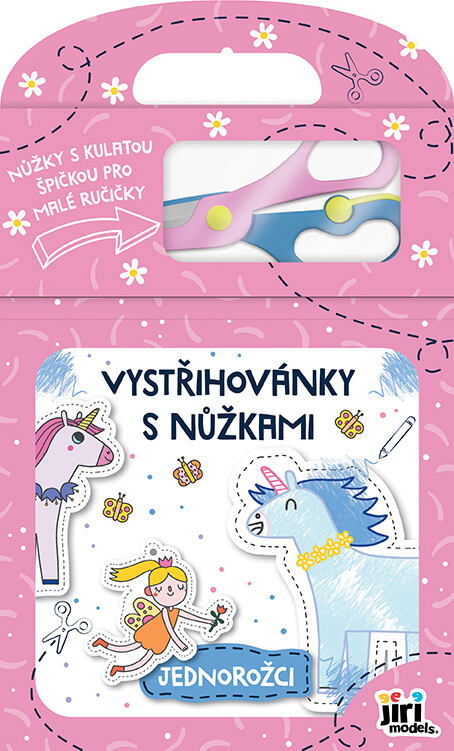 Jiri Models Vystrihovačky s nožnicami Jednorožce