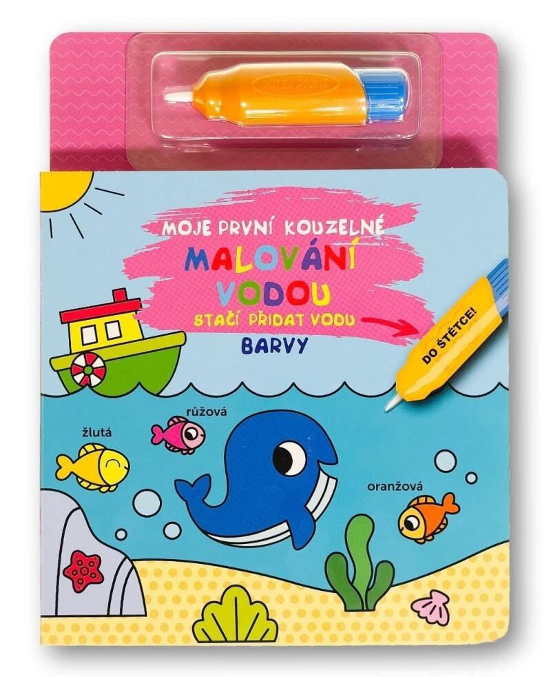 Levně Moje první kouzelné malování vodou Barvy