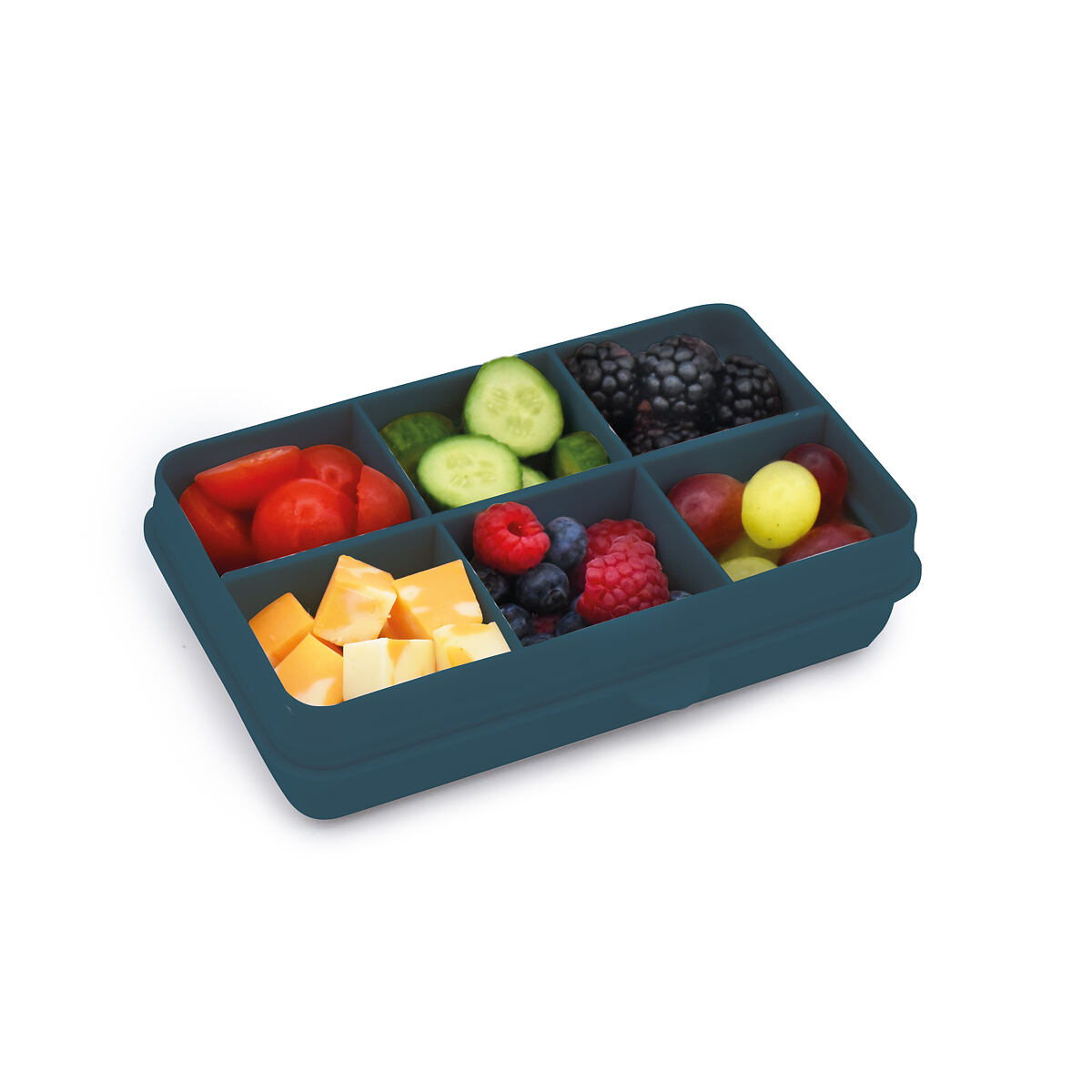 Melii Snackle Box krabička na desiatu mini - Luxe modrá