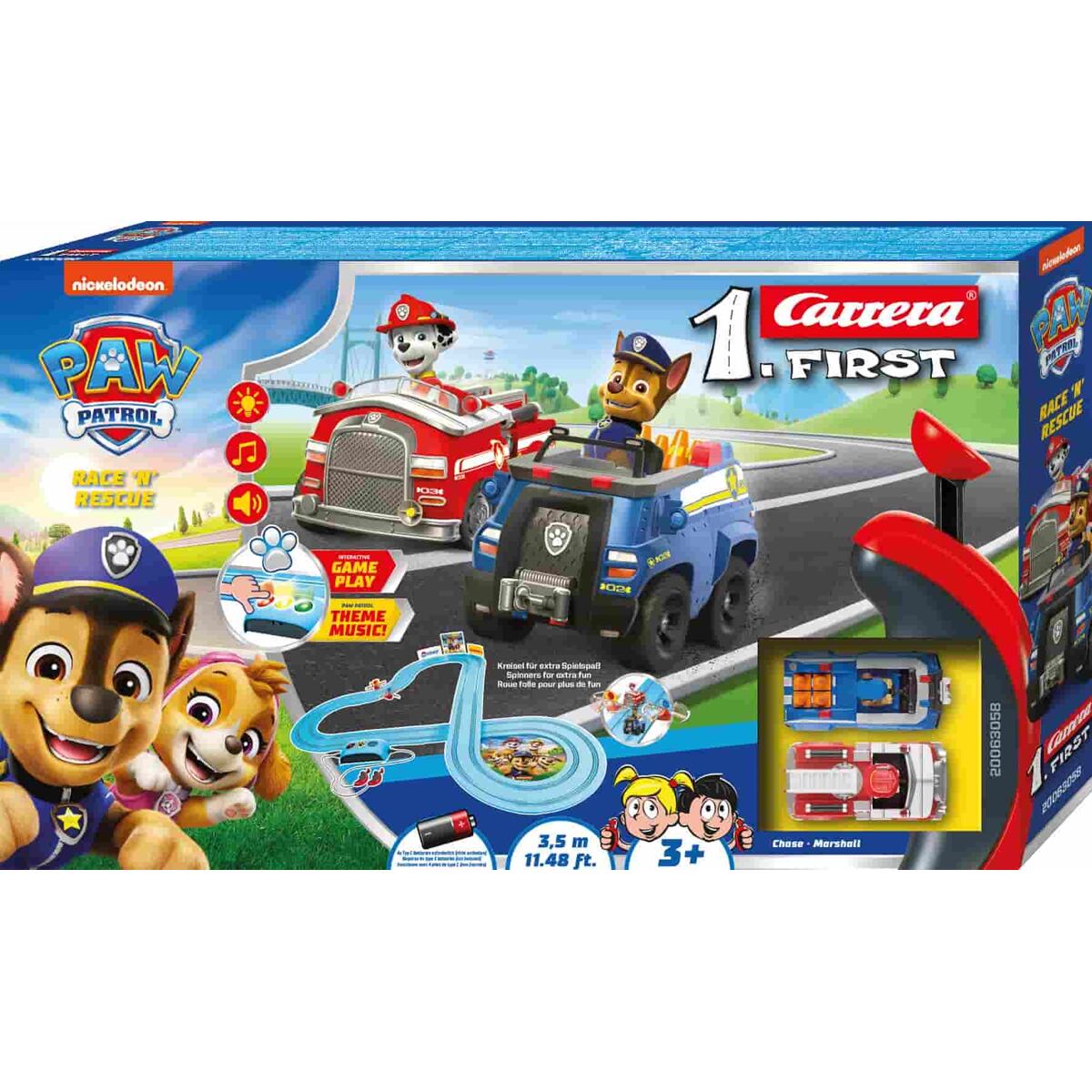 Carrera Paw patrol Autodráha FIRST 63058 Carrera Paw patrol Autodráha FIRST 63058