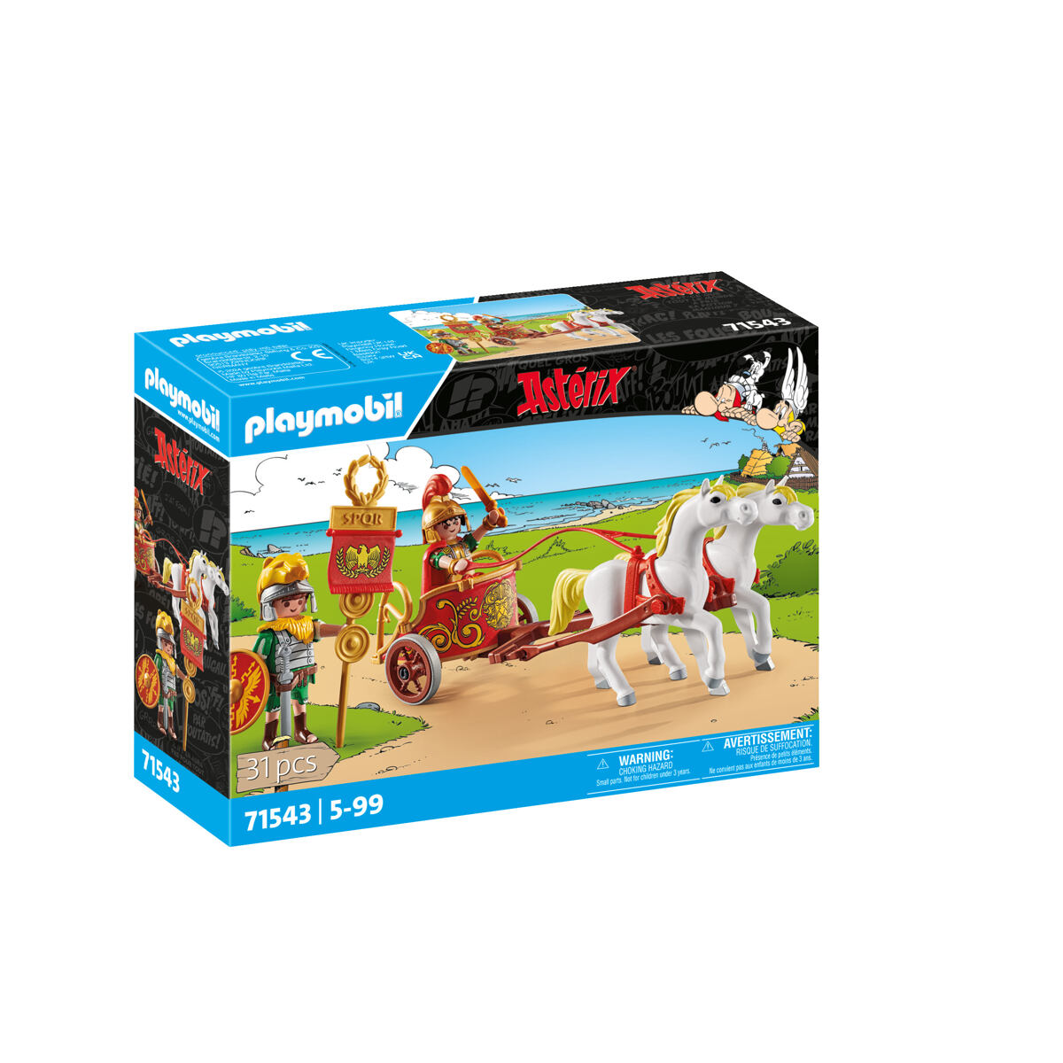 Levně Playmobil Asterix: Římský válečný vůz