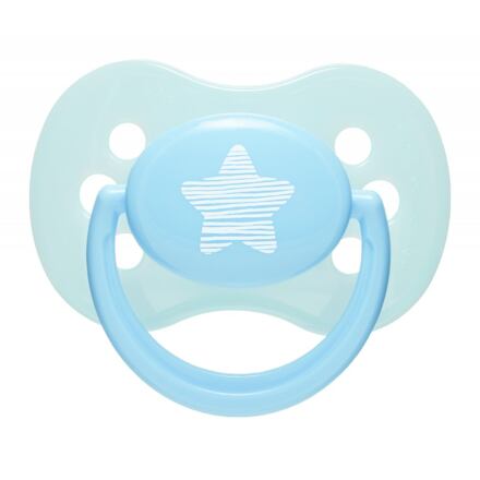 CANPOL BABIES Cumlík silikónový čerešnička 6-18m PASTELS
