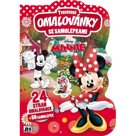 Tvarované omalovánky/ Minnie