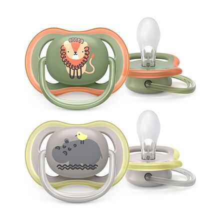 Philips AVENT Cumlík Ultra air Obrázok 6-18m chlapec (lev), 2 ks