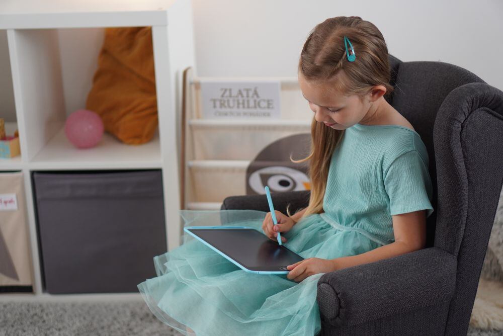 PLEJO LCD Kresliaca tabuľka Modrá