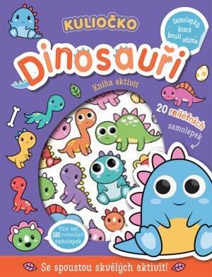 Levně Kuliočko Dinosauři 20 reliéfních samolepek