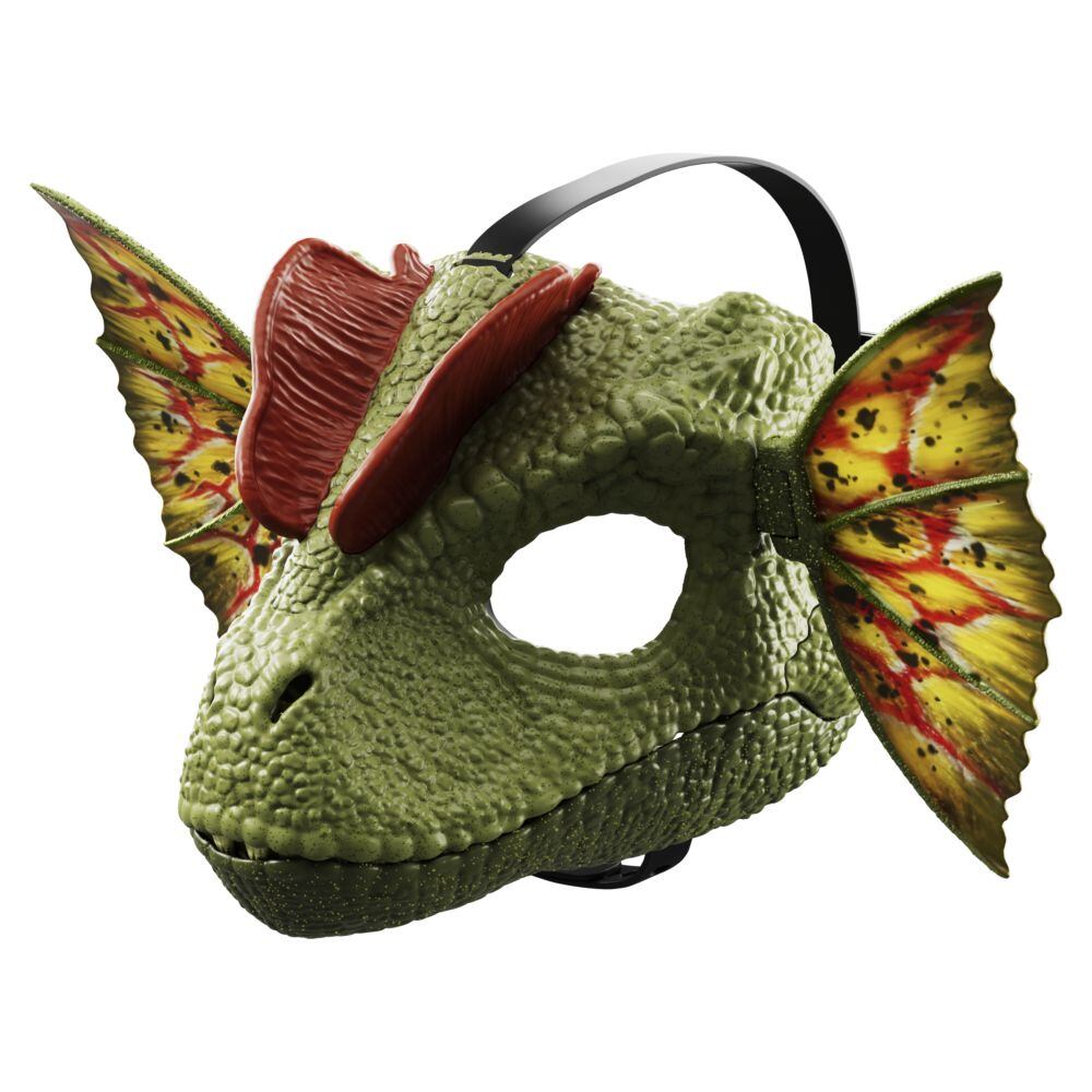 Mattel Jurassic World Diplophosaurus maska na tvár so zvukmi