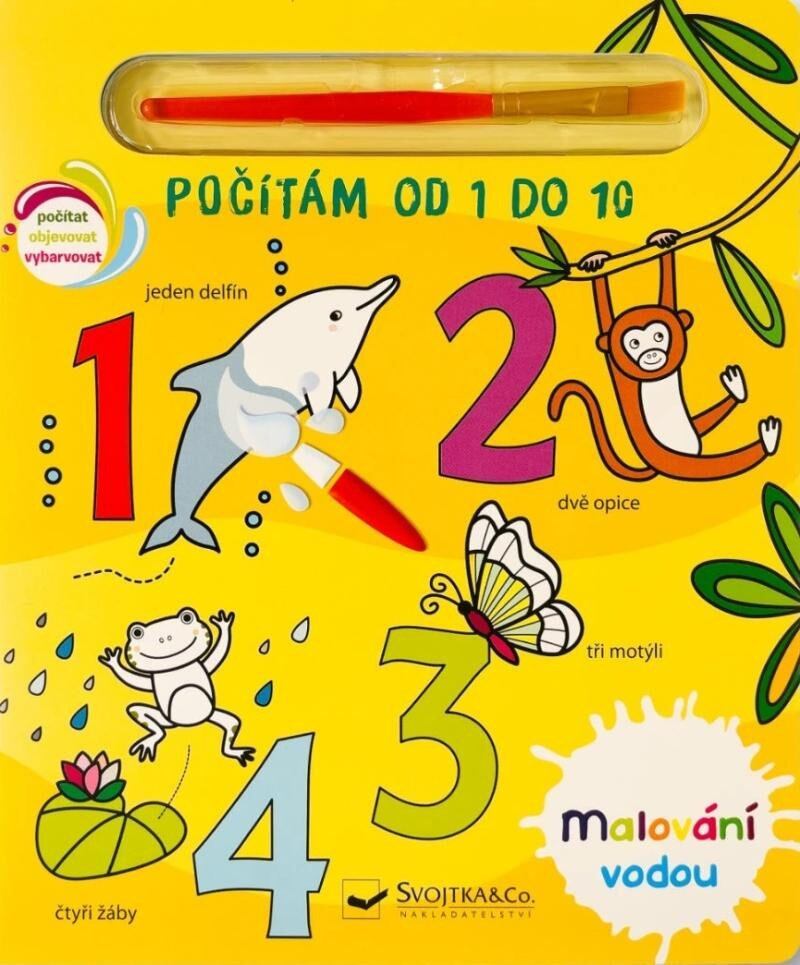Levně Malování vodou Počítám od 1 do 10