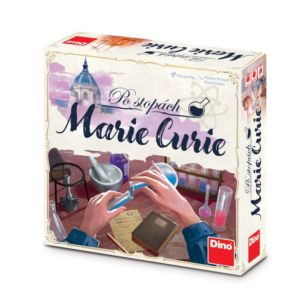 Dino Po stopách Márie Curie Rodinná hra CZ