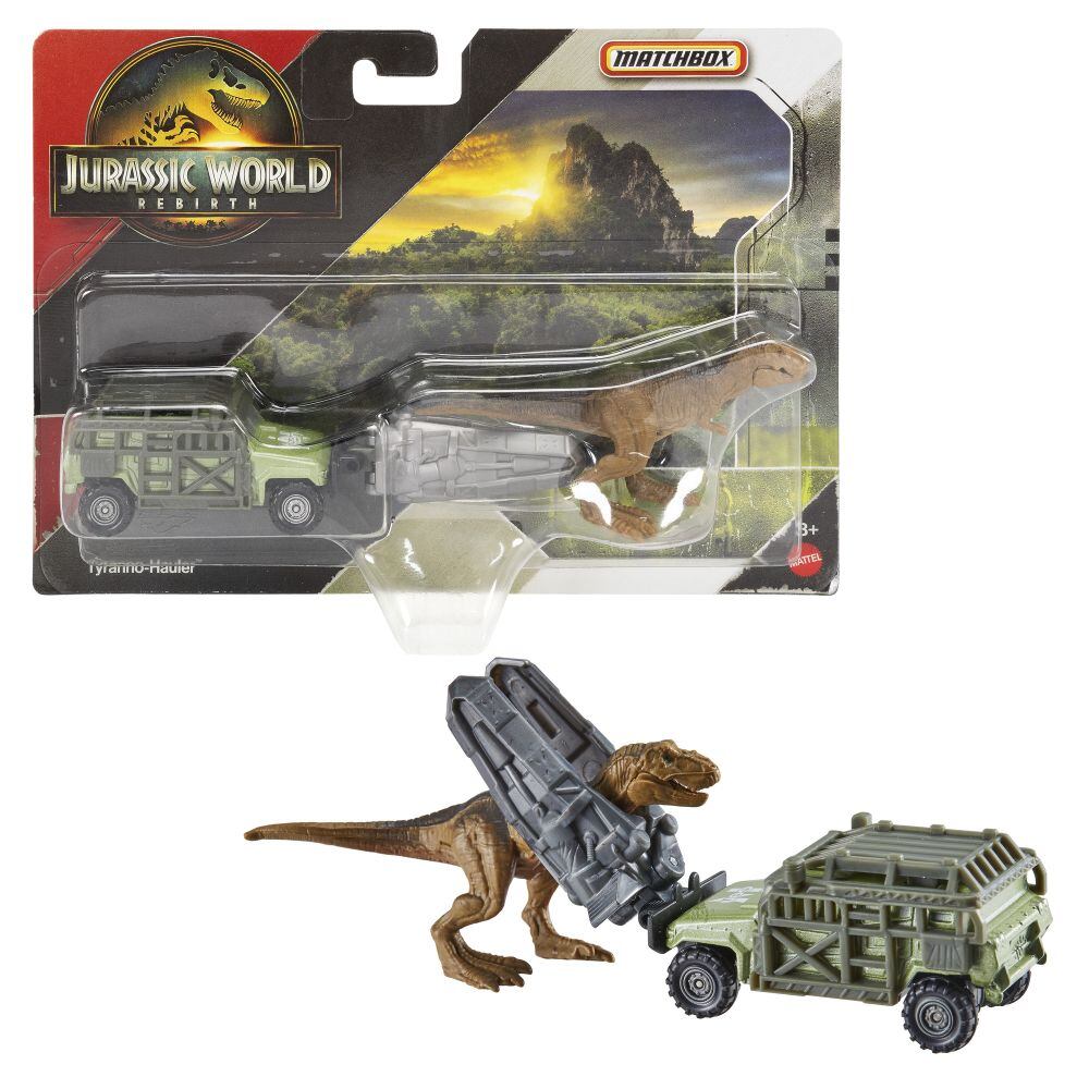 Matchbox Jurský svět Dino přepravník, více druhů
