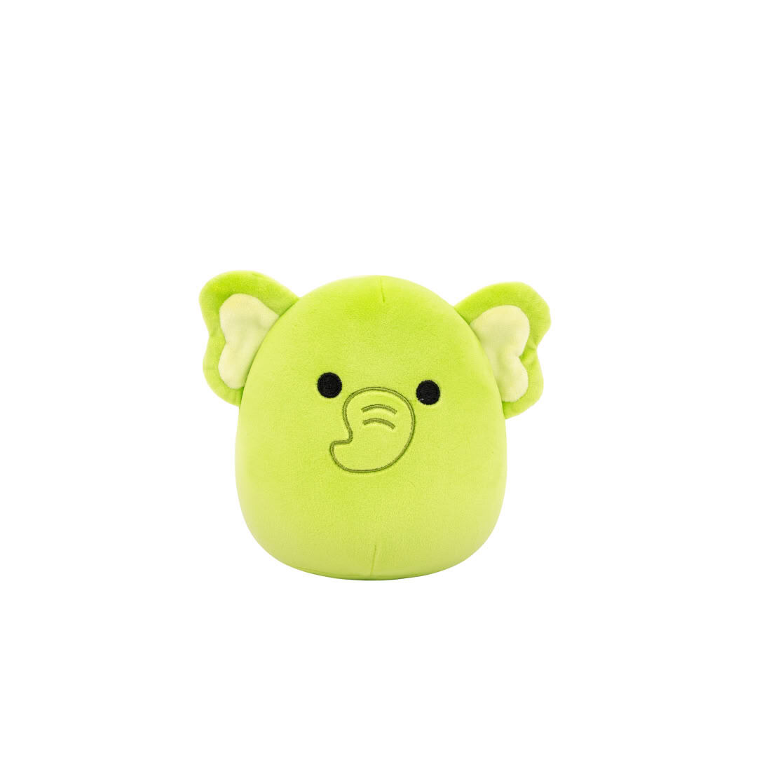 SQUISHMALLOWS Zelený slon - Franky, 13 cm