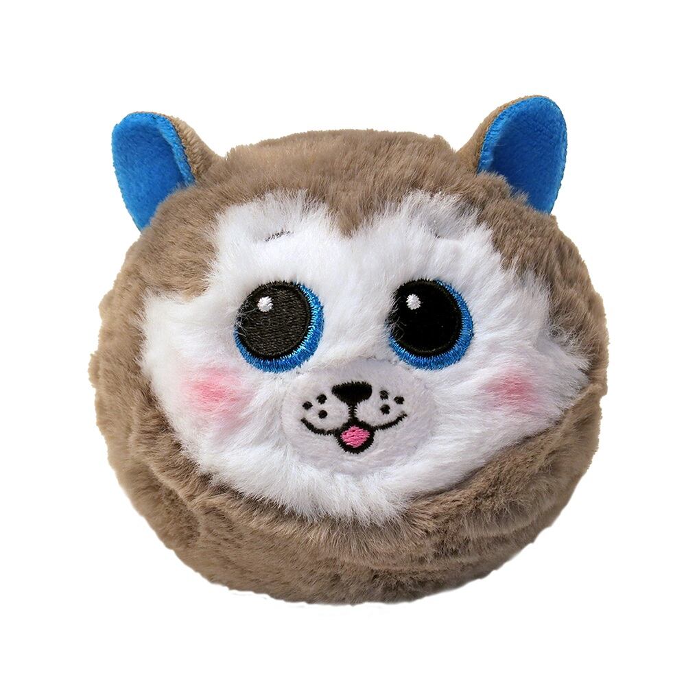 TY Beanie Bouncers SLUSH - šedý husky
