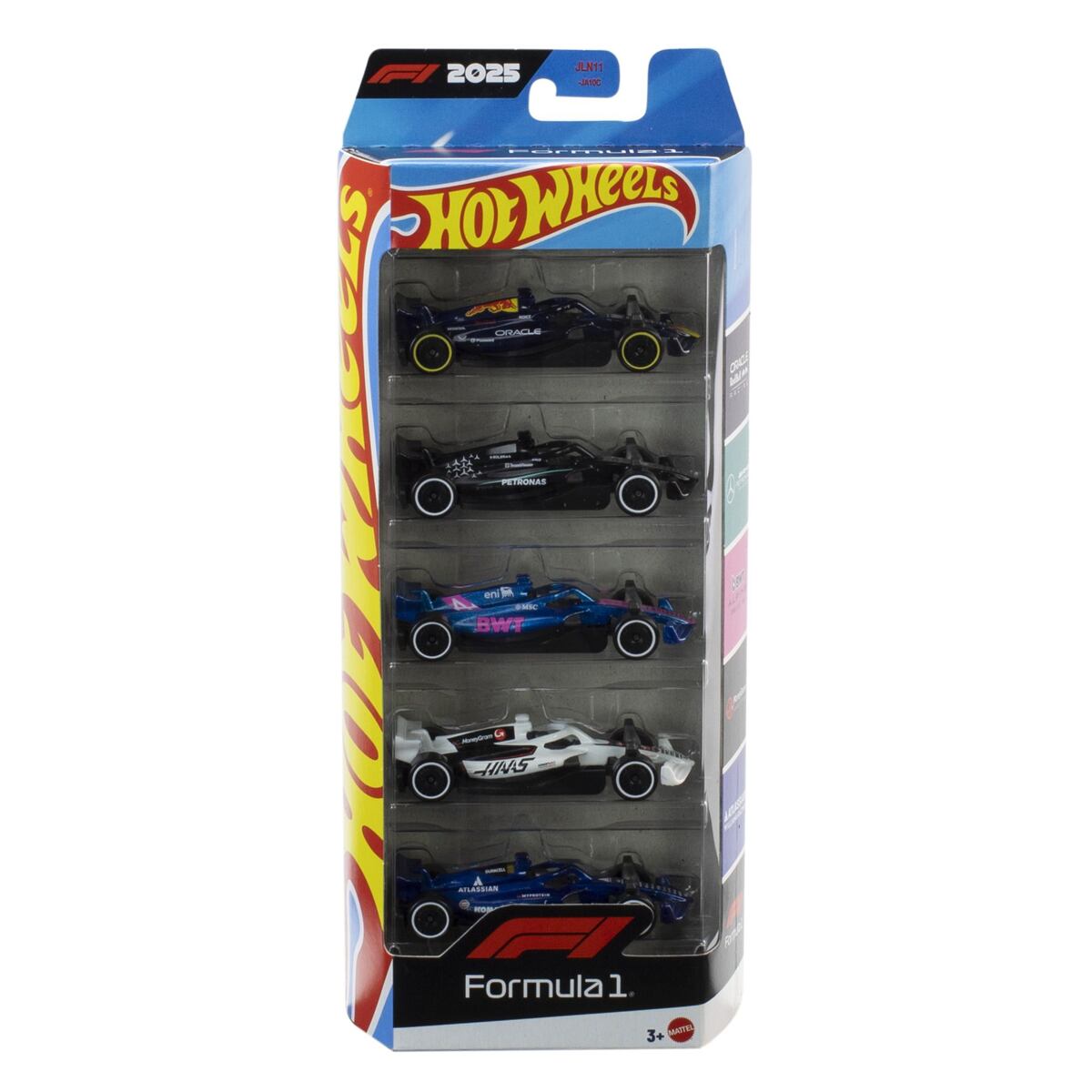 Hot Wheels Angličák 5 ks - Formula 1