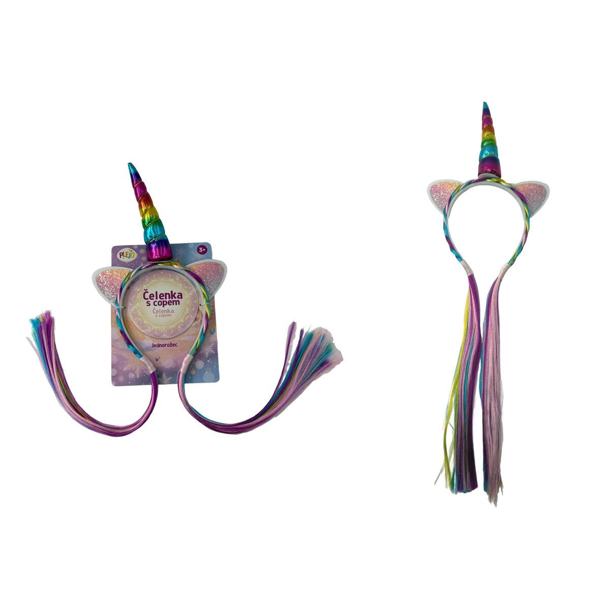 PLEJO Čelenka jednorožec
