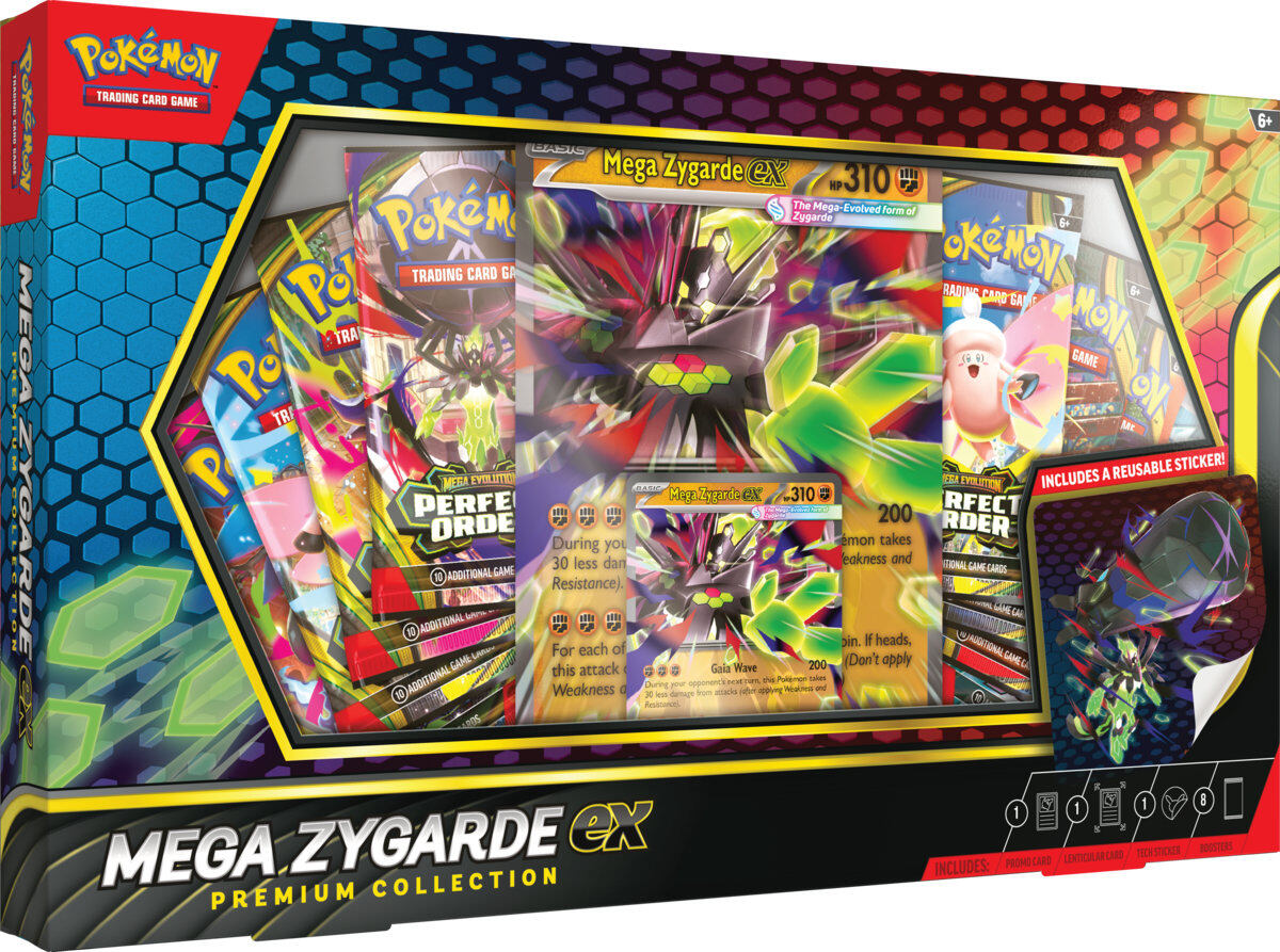 Levně Pokémon TCG: Mega Zygarde ex Premium Collection