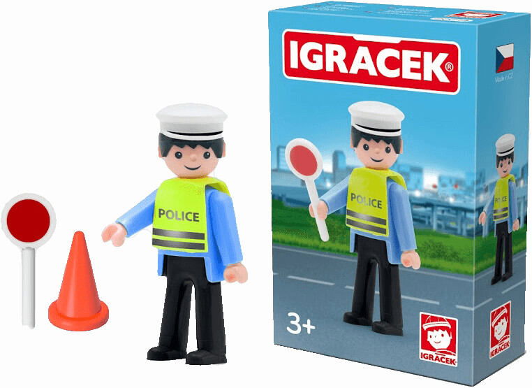 Efko Igráček Dopravný policajt - figúrka s príslušenstvom