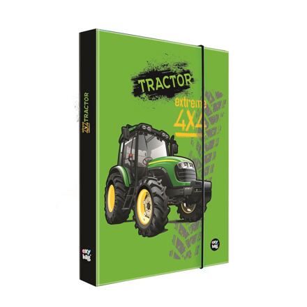 OXYBAG Box na sešity A4 - traktor