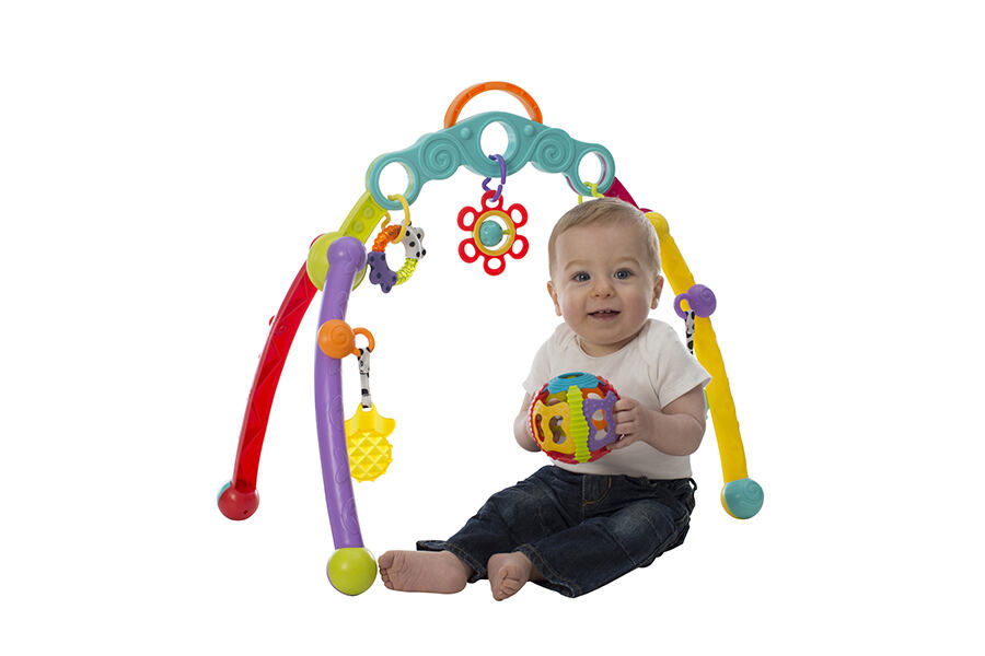 Playgro - Hrazdička so závesnými hračkami