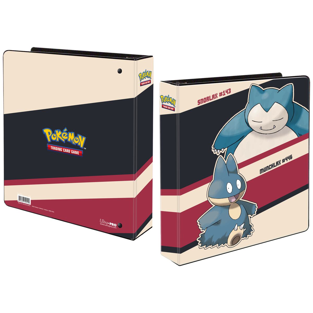 ADC Blackfire Pokémon UP: GS Snorlax Munchlax - krúžkový album na stránkové obaly