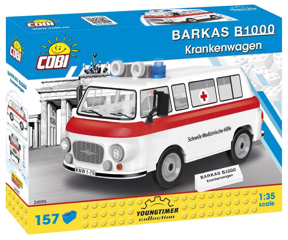 Levně Cobi 24595 Barkas B1000 sanitka