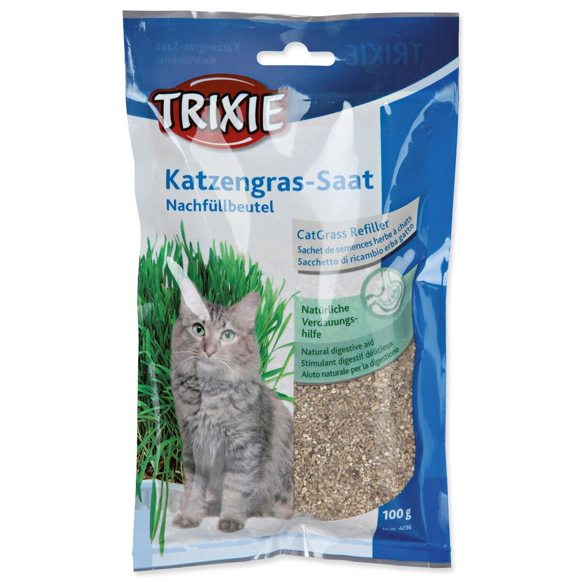 Tráva pre mačky TRIXIE v sáčku 100 g