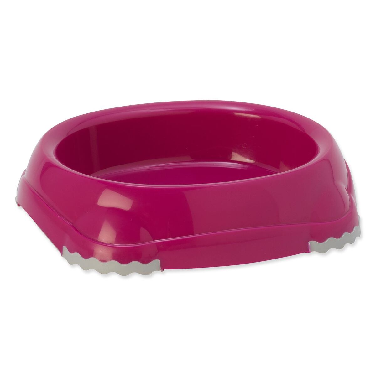 Miska MAGIC CAT plastová s protišmykom ružová 15 cm 210 ml