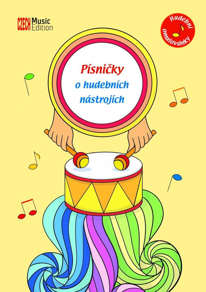Levně Hudební omalovánky – Písničky o hudebních nástrojích