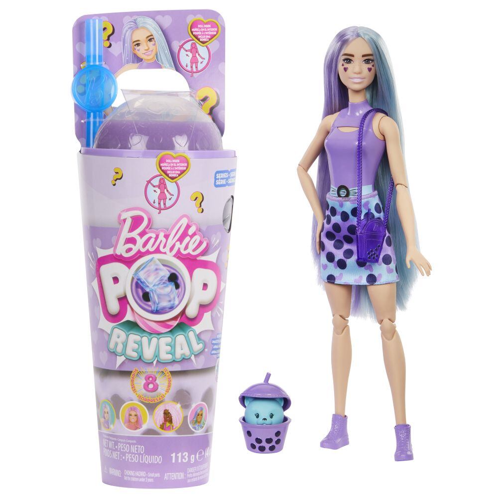 Mattel Barbie Pop reveal Barbie bubble tea - Mliečny čaj