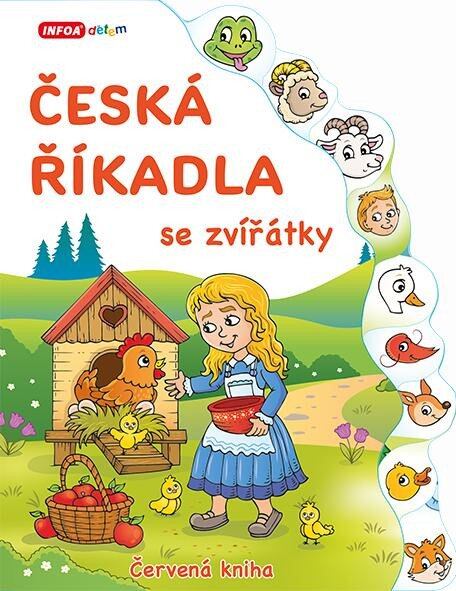 Česká říkadla se zvířátky - Červená kniha Ing. Stanislav Soják-INFOA