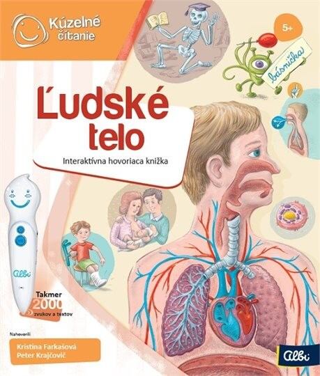 Albi Kúzelné čítanie Kniha Ľudské telo SK