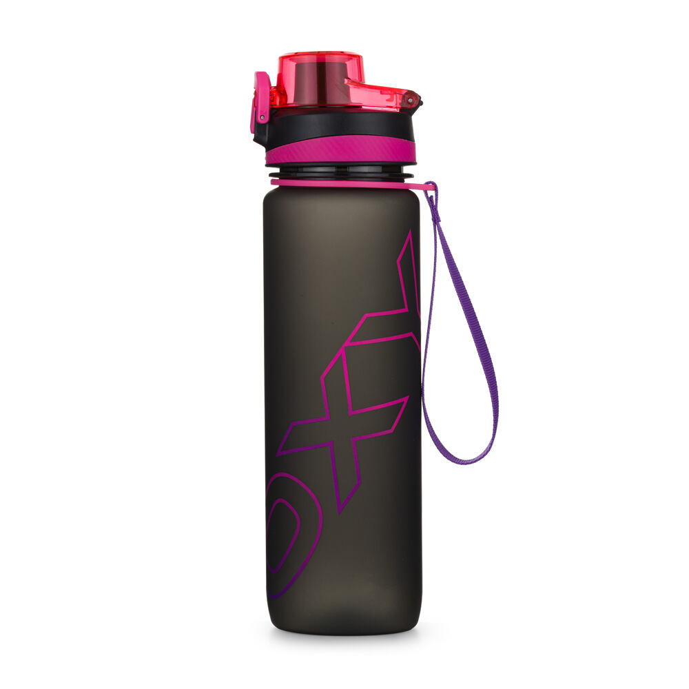 Levně Oxybag Láhev OXY LIFE 1000 ml černo-růžová