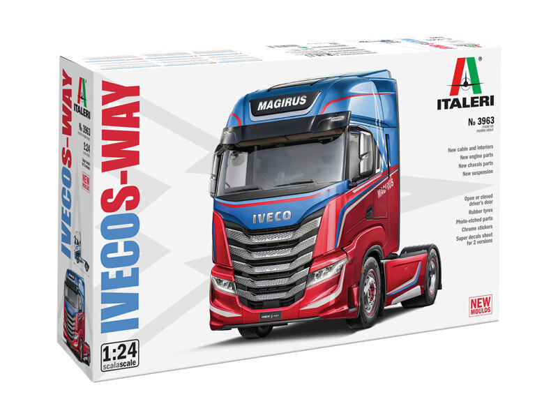 Italeri Model Kit truck 3963 - Iveco Stralis S-Way (1:24)