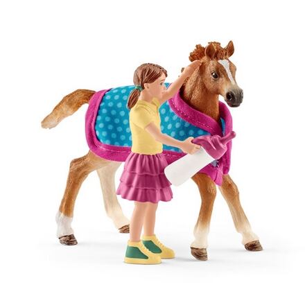 SCHLEICH Žriebä s prikrývkou