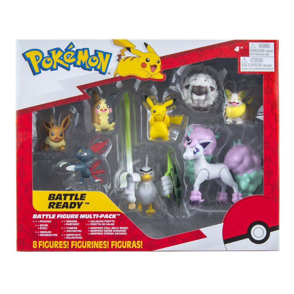 Orbico Pokémon sada 8 figúrok