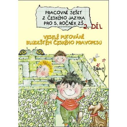 Pracovní sešit z českého jazyka pro 5. ročník ZŠ (2. díl)