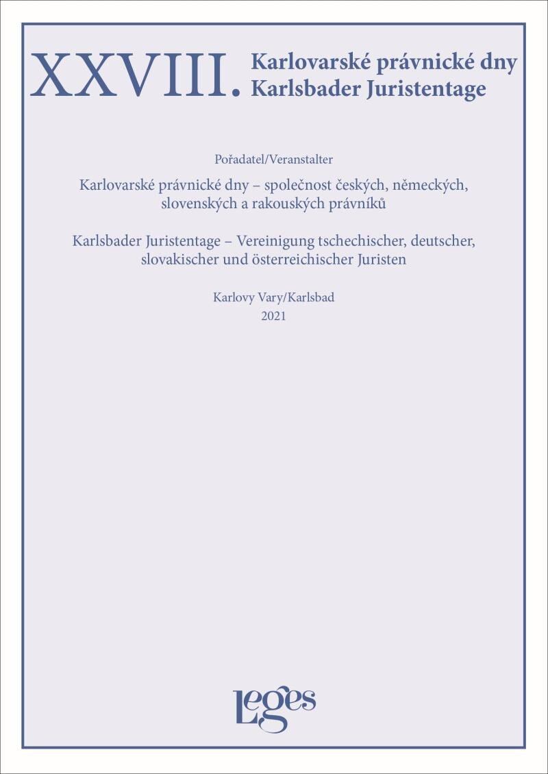 XXVIII. Karlovarské právnické dny