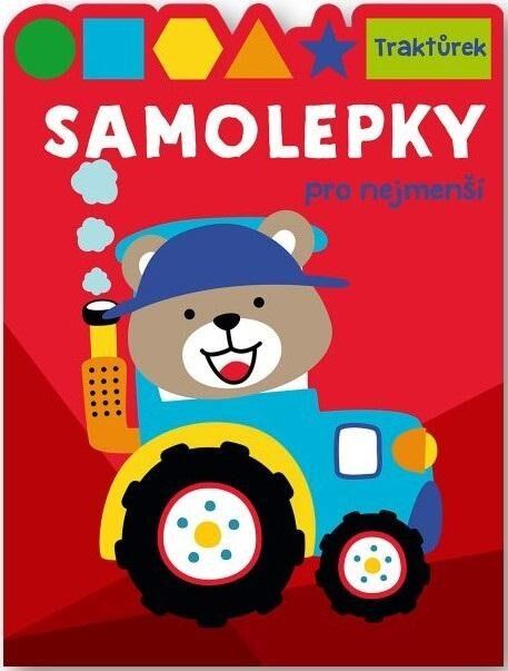 Levně Samolepky pro nejmenší Traktůrek