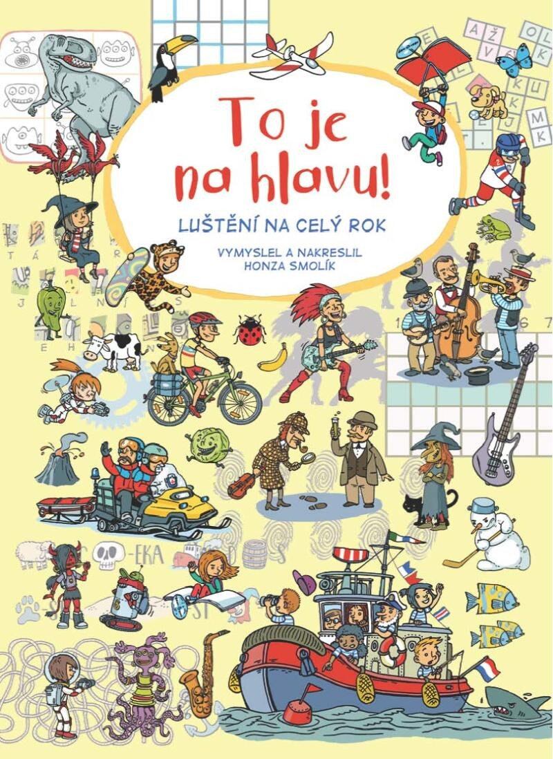 Levně To je na hlavu! - Luštění na celý rok