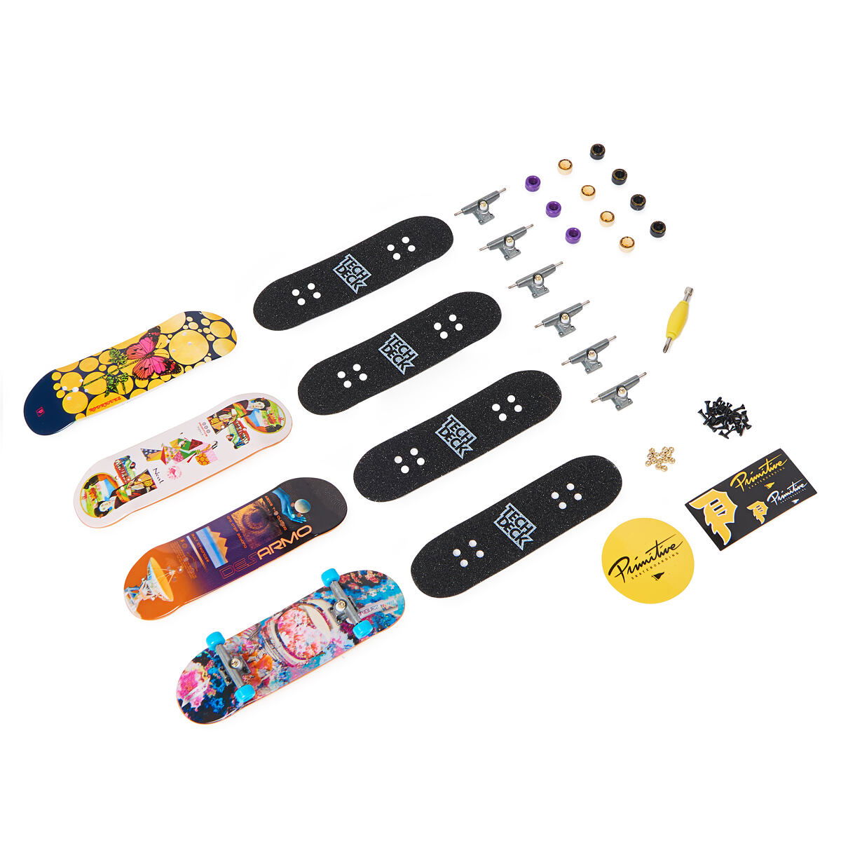 Spin Master Tech Deck Štvorbalenie Primitive
