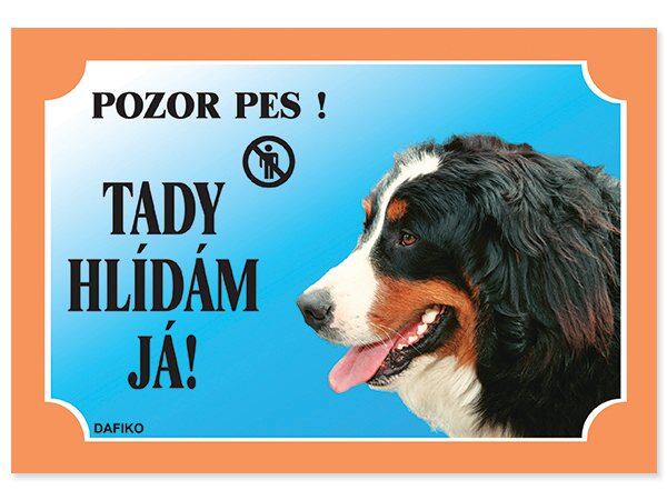 Tabuľka DAFIKO bernský salašnícky pes 1 ks