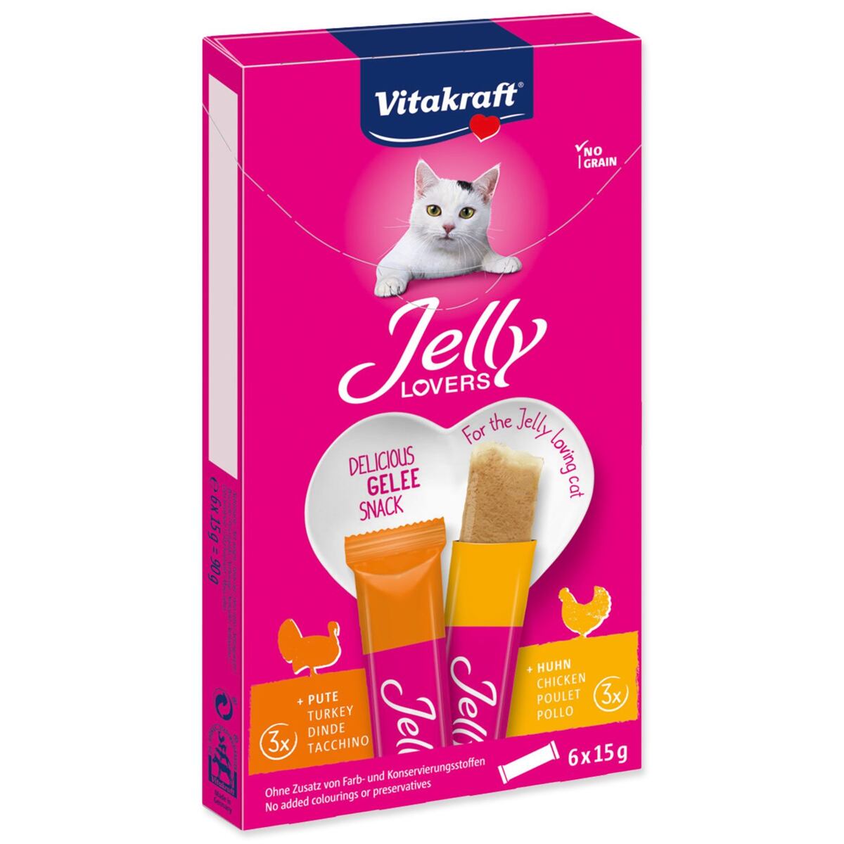 Levně VITAKRAFT Jelly Lovers MP kuře / krůta 90 g