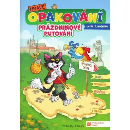 Hravé opakování učiva 3. třídy - Prázdninové putování