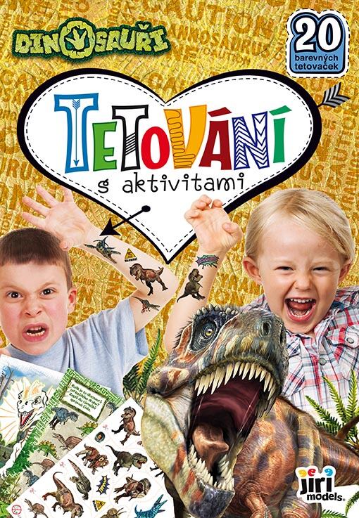 Jiri Models Tetovanie s aktivitami Dinosaury