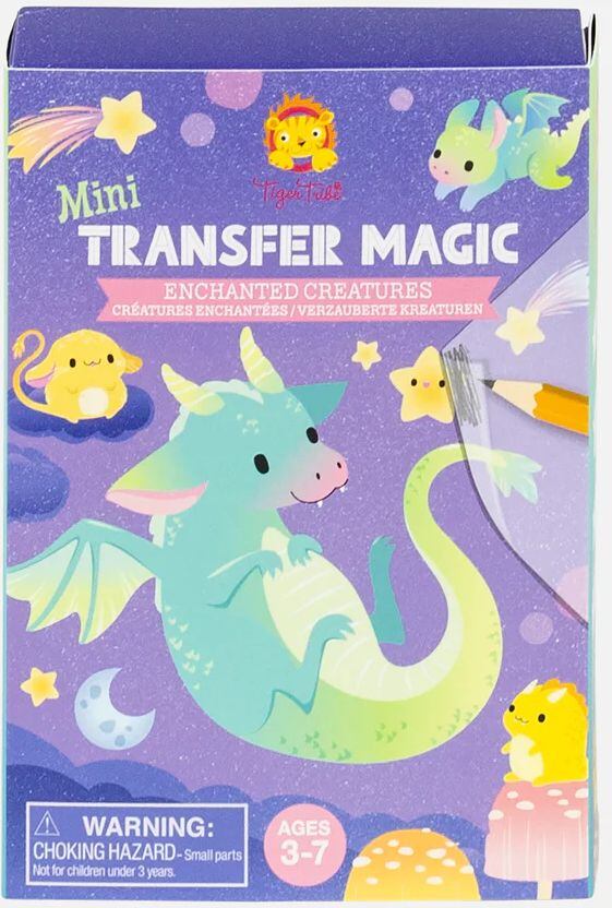 Tiger Tribe Kreatívna súprava Mini Transfer Magic - Očarované bytosti